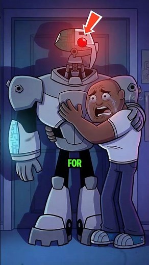 Cyborg Thought Being Human Would Be Better He Was Wrong #shorts