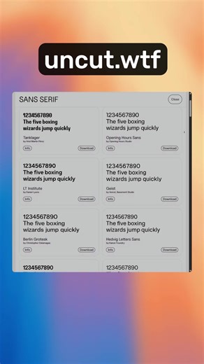 Discover Unique Fonts on Uncut: A Designer's Resource