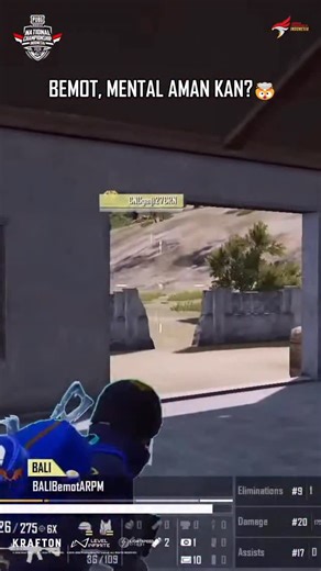 BEMOT, MENTAL AMAN KAN?🤯✊🏻❔ Kabarnya sampe sekarang Bemot masih kepikiran sama aimnya wkakaakaka🧼🧴🫧 2026 PMNC ID Spring Grand Finals🌺🌿🏆 🗓️ 13-15 Februari 2026 ⏰ 16.00 WIB #PMNC #2026PMNCIDSPRING #PUBGMOBILE #PUBGMESPORTS #PUBGMOBILEINDONESIA | PUBG MOBILE Esports Indonesia