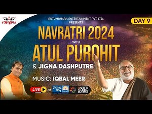Atul Purohit - United Way 2024 - Day 9 #navratri2024 #atulpurohit #nonstopgarba2024