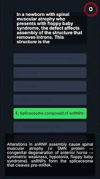 USMLE-1 Molecular Genetics: RNA Processing & Function Quiz