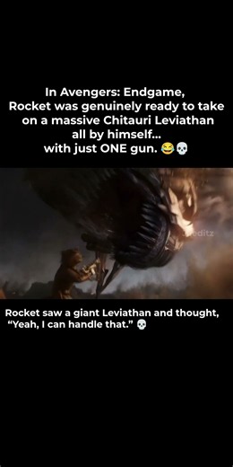 Rocket Really Thought He Could SOLO a Leviathan #hiddendetails #marvel #marvelstudios #mcu #avengers
