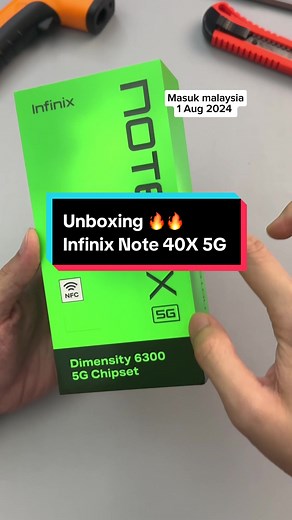 Unboxing 🔥🔥 Infinix Note 40X 5G