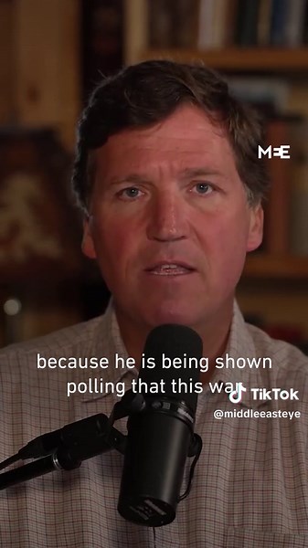 In a segment of The Tucker Carlson Show, the American commentator said he has flown several times to Washington DC in the past month to try and dissuade US President Donald Trump from taking military action against Iran. Carlson added that, after the US and Israel struck Iran and killed Ayatollah Khamenei, he tried to reach Trump again to encourage him to