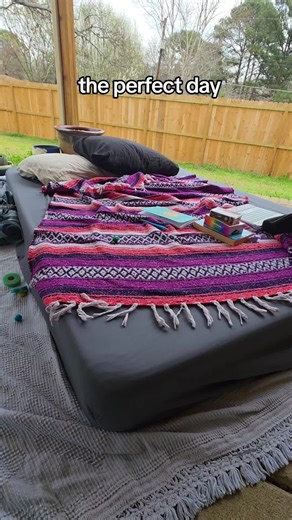 notebooks by me and available for you .... setting up this bed outside has been one of my best ideas to date! so relaxing to be outside, journal (check out my bio to get your own), read, and listen to the birdies, all while Baby Bee plays. I highly recommend finding a way to make your outdoor space comfortable when the weather is perfect! catch me outside again today!!