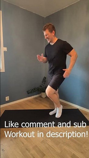 3-Minute Running in Place Workout at Home | Quick Fat Burn | #shorts