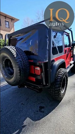 2005 Flame Red Jeep Wrangler SPORT Exterior Walk Around | @IQautos