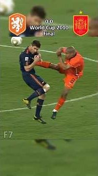 Netherlands vs Spain World Cup Final 2010 🔥