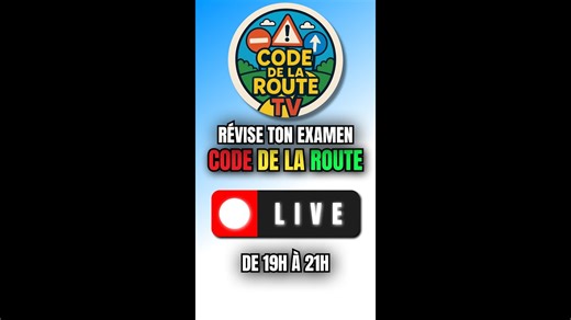 LIVE QUIZ CODE DE LA ROUTE 🚦 | Révise et participe ! #18