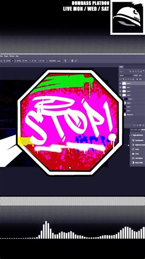 How I made The Broken Script Stream Thumbnails #minecraft #arttimelapse