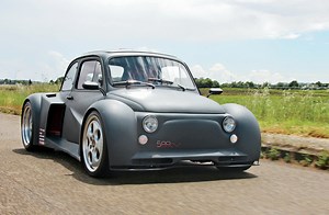 Wild Italians: The 580-HP, Lamborghini V-12-Powered Fiat 500