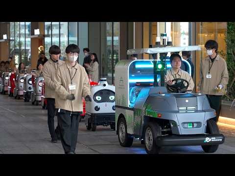 TOKYO: TAKANAWA GATEWAY CITY FESTIVAL PARADE - Robot Parade | Japan