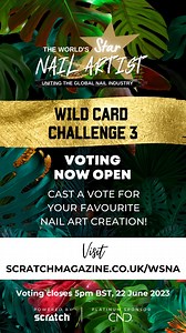 The theme: Nature's Canvas  The brief: To create a nail inspired by...