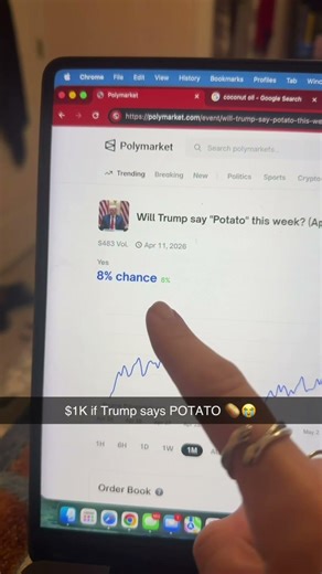 bro made $1K from potatoes 🥔💀 #funny