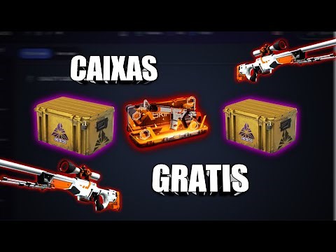 CSGOCASES E SUAS 3 CAIXAS GRATIS!!