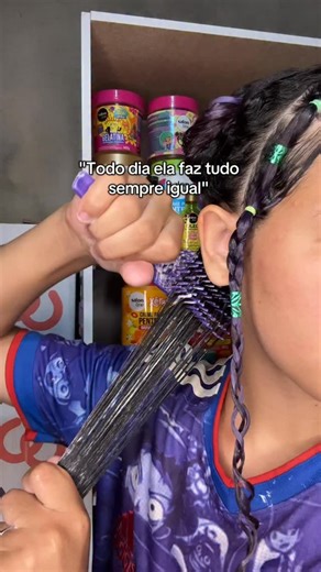 Cyara Costah  | Todo dia ela faz tudo sempre igual 🙌🏻🙂‍↕️💜 @salonlinebrasil @todecacho #heymigs | Instagram