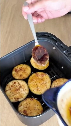 Aubergine facile au air fryer #recettefacile #aubergine #airfryer #cuisinefacile #malviencuisine