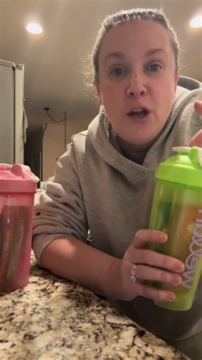 Are you constantly on the go at the gym or maybe you just love a good variety pack like I do. New formula and packaging same price as a shaker! Check it out pink or green? #shakerbottle #wellah #wellahnutrition #fitnessmoms #workingoutathome @Wellah Nutrition