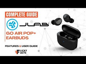 How to Use: JLab Go Air Pop+ True Wireless Earbuds | Setup and Features