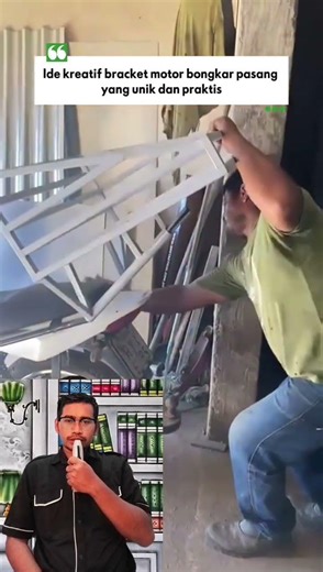 ide kreatif membuat bracket bongkar pasang dari kayu #tukangac #idekreatif #seputarbangunan