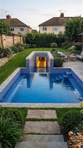 Secret Backyard Tunnel Pool Build 🤯 From Dirt to Luxury Hidden Paradise