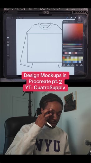Full Tutorials on YouTube : CuatroSupply #cuatrosupply #procreate | procreate