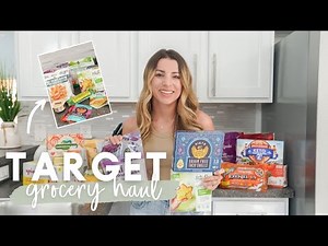 *HEALTHY* Target Grocery Haul | What I Keep in my Pantry, Go to Freezer Meals + Snacking Taste Test