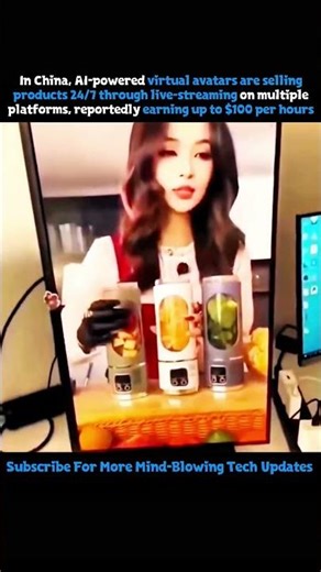 In China Ai Avatars Doing 24/7 Add Live Streams 🔥 #livestreamadd #aiavatarlivestreaming #aistream