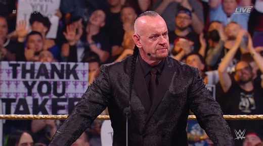 legend The Undertaker gets five minute standing ovation at WWE Hall of Fame before stating: ‘Never say never’ on in-ring return ahead of WrestleMania 38