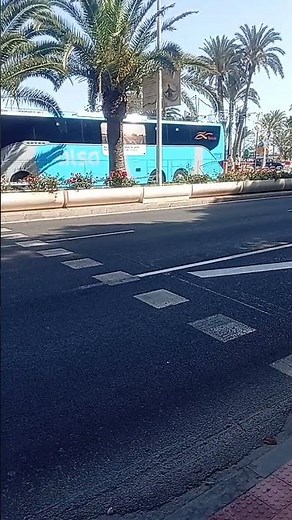 autobús ALSA en alicante España