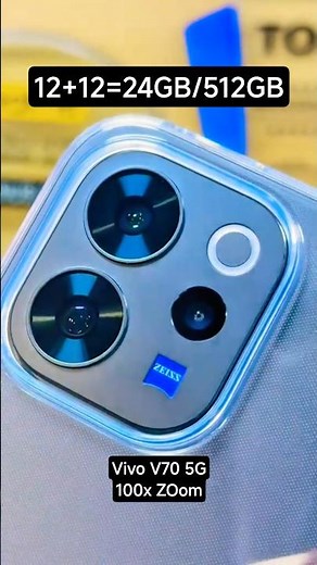Vivo V70 5G Unboxing Authentic Black | 12+12=24GB/512GB | 6500 Mah🔋90W Charger #vivov70 #kashitack