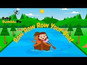 Row Row Row Your Boat | Songs For Children | Kids Song