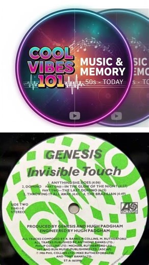 1985 Genesis Invisible touch COOLVIBES 101