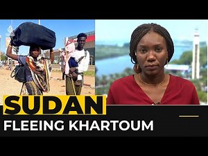 Thousands flee Sudan’s capital Khartoum as fighting continues