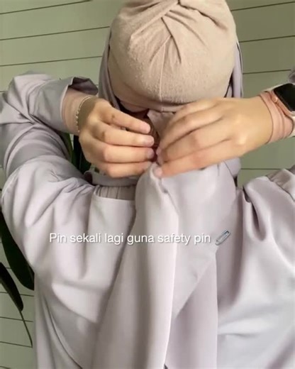 Gaya Tudung - Tutorial mudah ikat belakang, terbaik 👍🏼