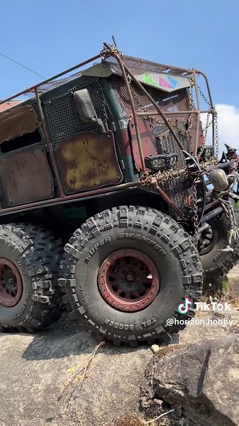 Custom Mad Max RC Truck Build | Axialfest Badlands 2024