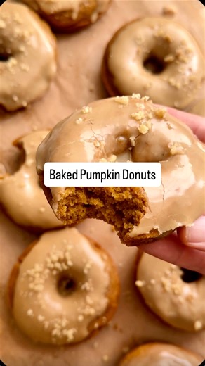 Sally McKenney on Instagram: "Pumpkin Donuts! 🧡 Comment SEND and we can automatically DM you the full printable recipe. I published this recipe on my website back in 2019, and they are a repeat every fall because they’re simple, relatively quick (for homemade donuts!), and packed with flavor. Grab these ingredients to get started: ⠀⠀⠀⠀⠀⠀⠀⠀⠀ Donuts 1 and 3/4 cups (219g) all-purpose flour (spooned & leveled) 1 teaspoon baking powder 1 teaspoon baking soda 1/2 teaspoon salt 1 and 1/2 teaspoons gro