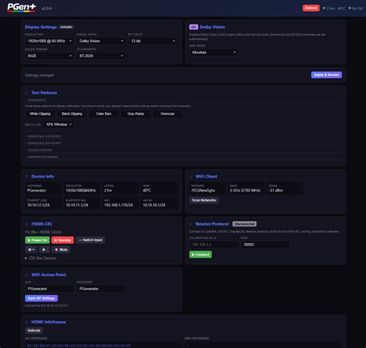 PGenerator+ Pi OS - Raspberry Pi Pattern Generator (QoL...