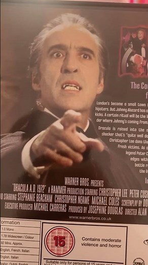 Dracula A.D 1972 dvd