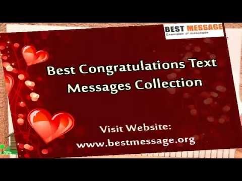 Sample Congratulations Messages | Congratulation Quotes & Wishes