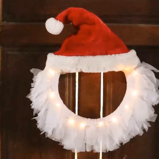 15K views · 133 reactions | DIY Santa Face Wreath | Life and Fun Story | Facebook