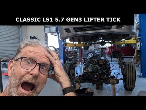 Classic LS1 Lifter tick - Engine removal for repairs and upgrades Video One on Many