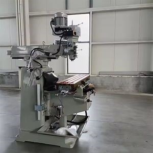 [Hot Item] Conventional Vertical Milling Machine Knee Type Turret Milling Machine