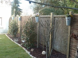 Comment cacher un mur extérieur en mauvais état ?