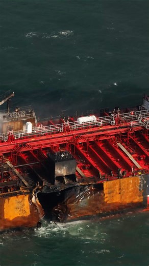 Russian tanker drifting in Mediterranean may explode, EU warns