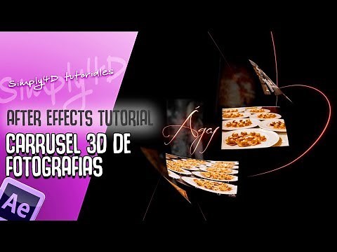 CARRUSEL 3D DE FOTOS - TUTORIAL AFTER EFFECTS