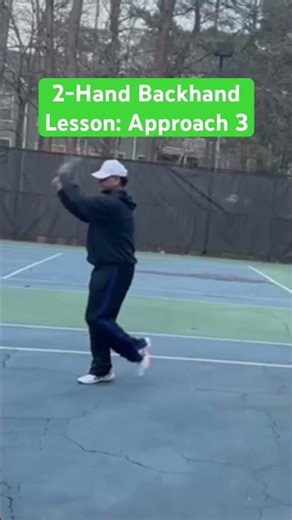 PreBeginner, DS0, 2-Handed Backhand Lesson: Approach 3