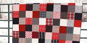 She Shows You How To Make A Warm And Cozy Flannel Quilt For Cold Winter Nights. Watch!
