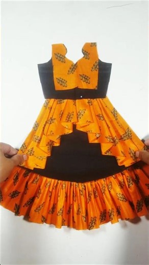 New Beautiful Dress Design by Sewing & Crafts 🌸 #shorts #fashion #frockdesign #trending #foryou