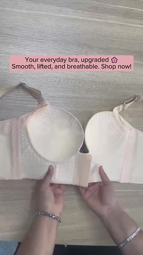 Lifted silhouette meets front clasp ease — wear with confidence.